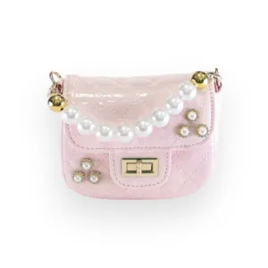 Patent Purse   Pearl Handle | Pink
