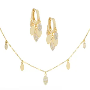 Pavé X Solid Teardrop Combo Set