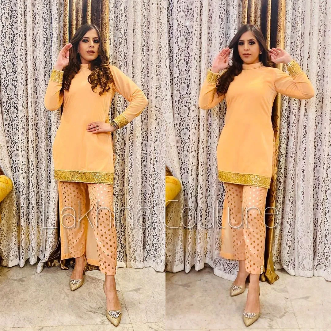 Peach Glamorous Set