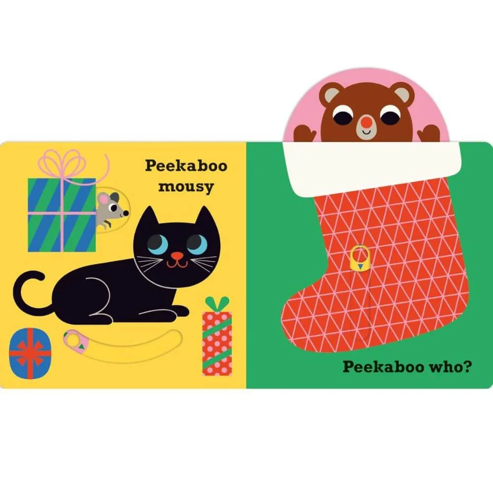 Peekaboo Santa