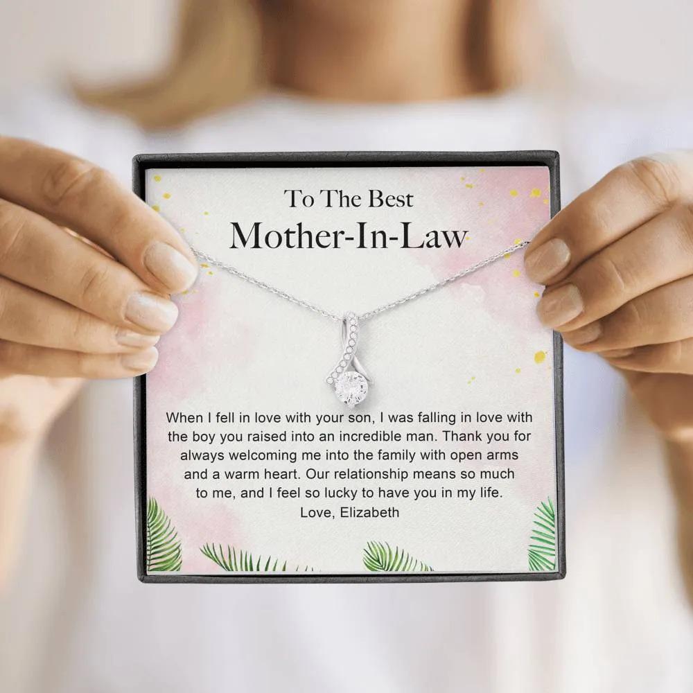 Personalized For My Mother In Law Gift From Daughter In Law