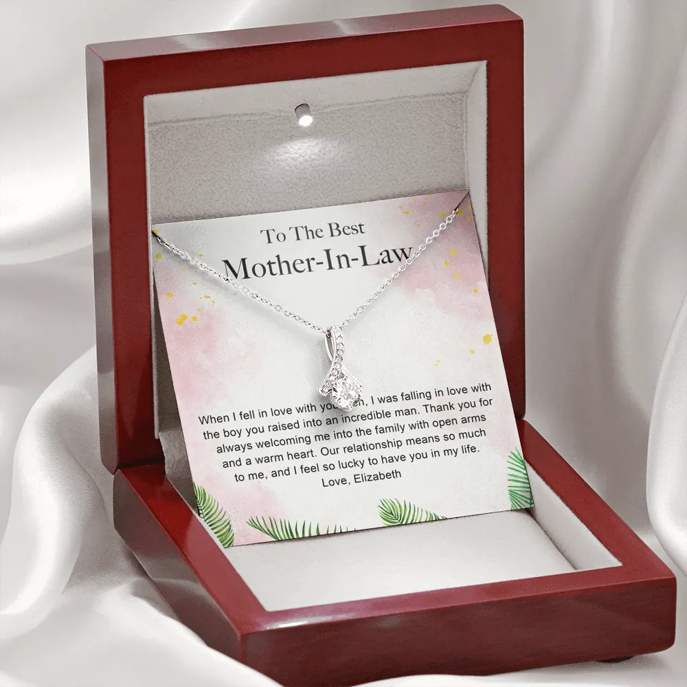 Personalized For My Mother In Law Gift From Daughter In Law