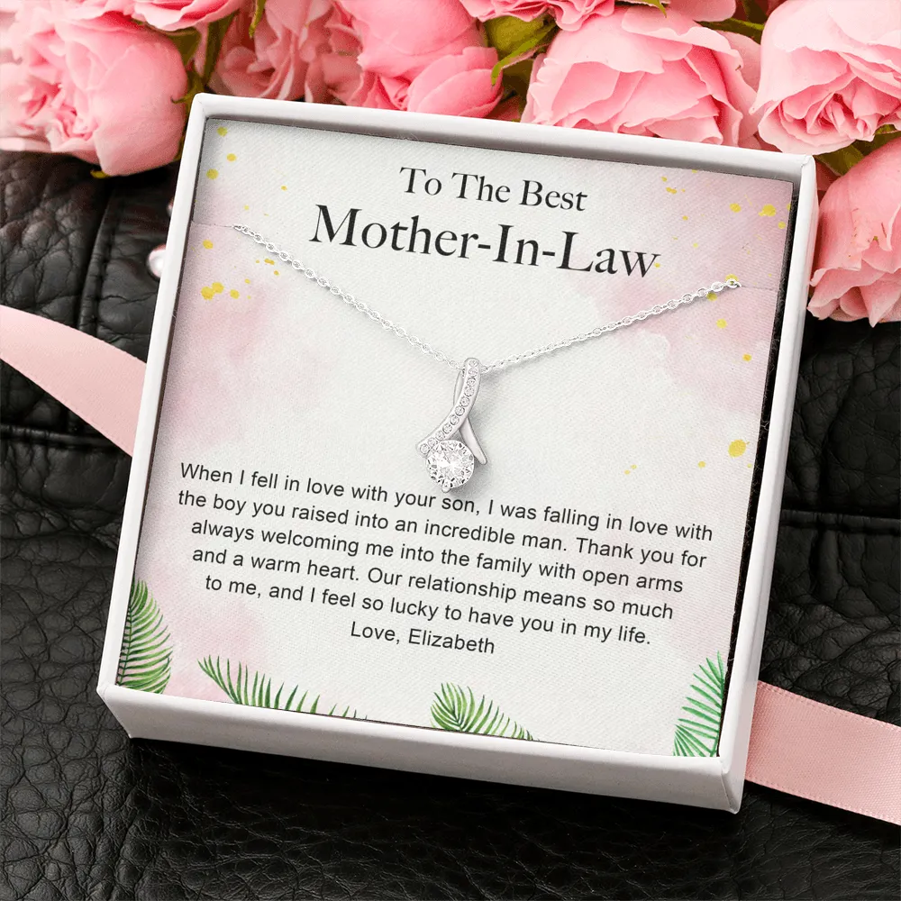 Personalized For My Mother In Law Gift From Daughter In Law