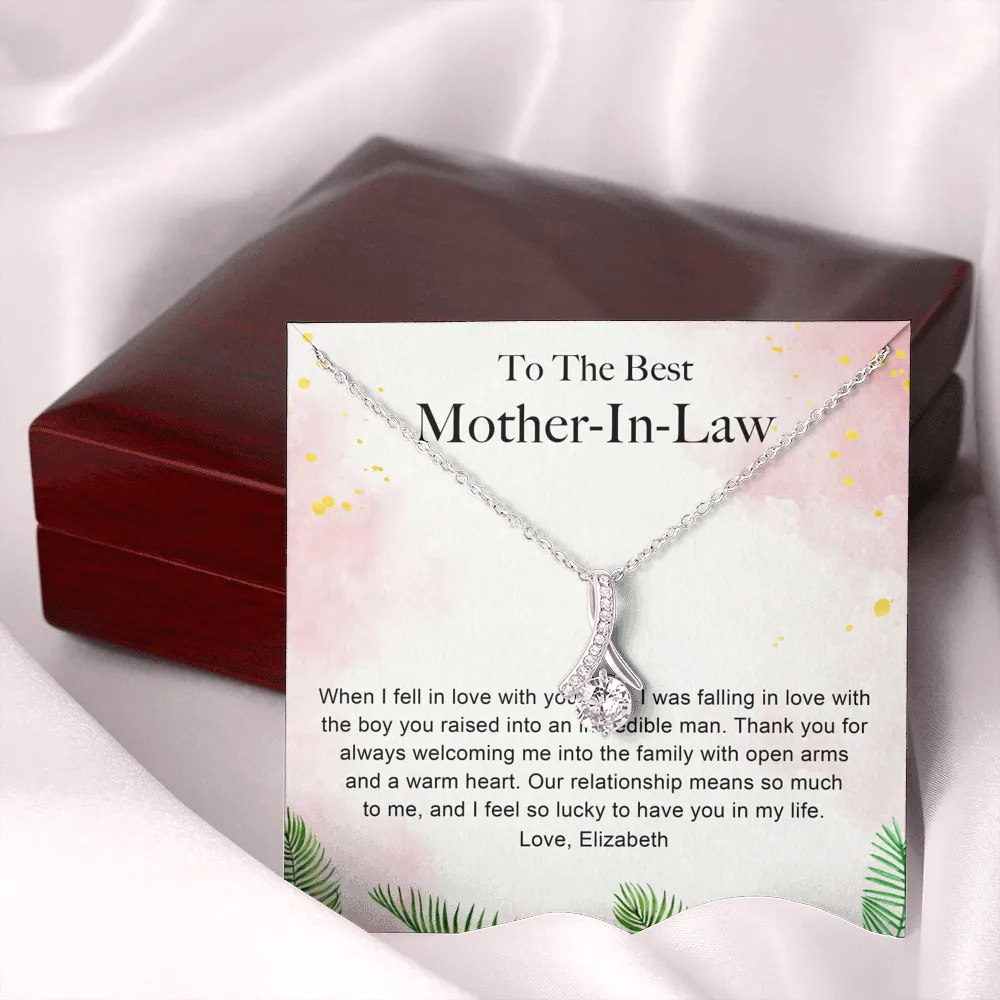 Personalized For My Mother In Law Gift From Daughter In Law