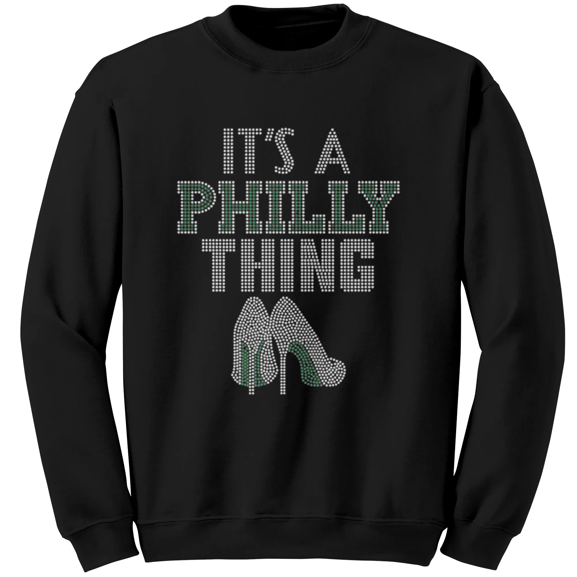 Philly Sweatshirt, Philadelphia Sweatshirt, It's a Philly Thing Sweatshirt, Philadelphia Football Sweatshirt Football Shirt Rhinestone Shirt