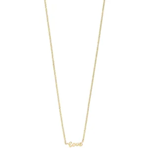 Pilgrim Gold Love Pendant Necklace