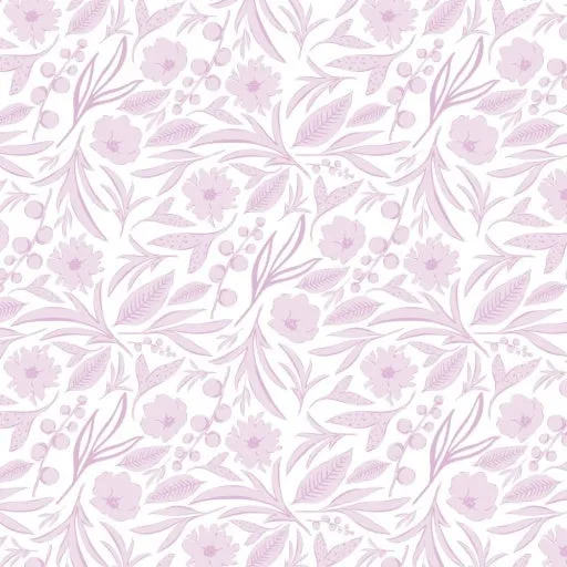 Pink Floral Ruffle Blanket