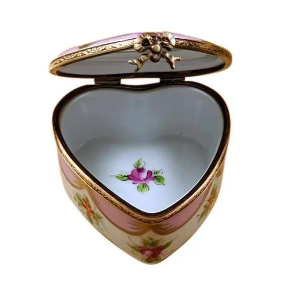 Pink Heart w Flowers