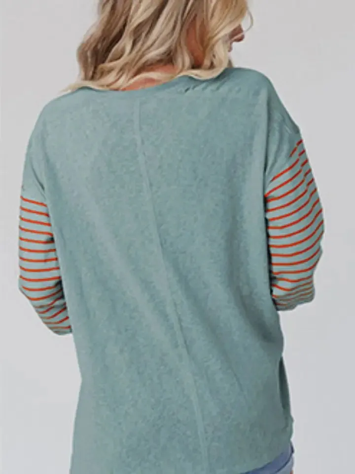 Pittman Striped Long Sleeve Top