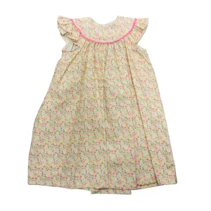 Pk/Yw Floral Bishop Dress