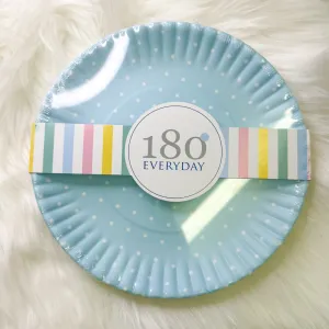 Polka Dot Melamine Plates | Set of 4