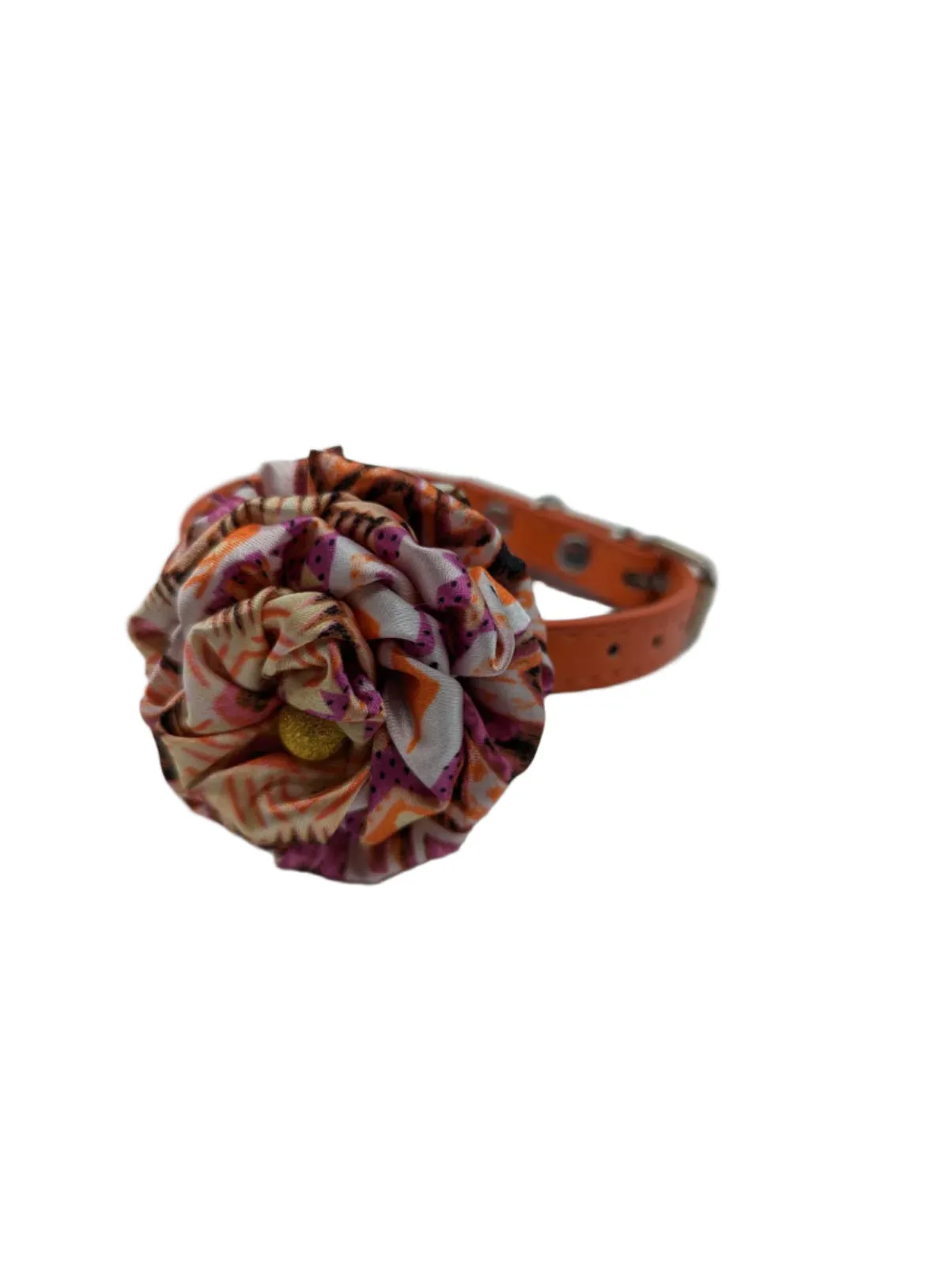 Poochella Bougainville Pet Collar