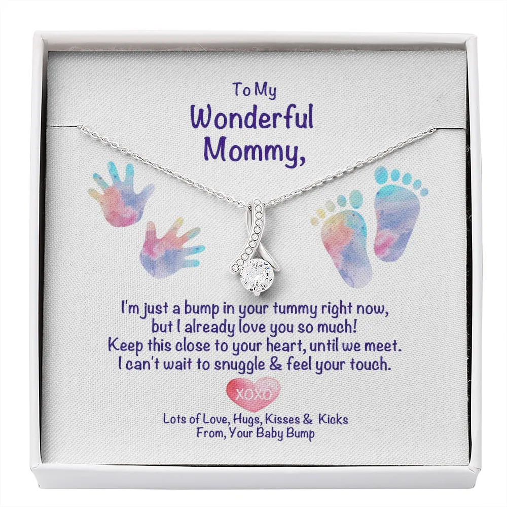 Pregnancy Gift | To My Mommy Necklace