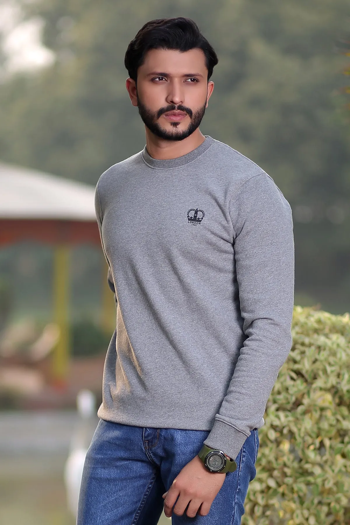 "WYLDER" Crew Neck Winter Pullover Sweatshirt