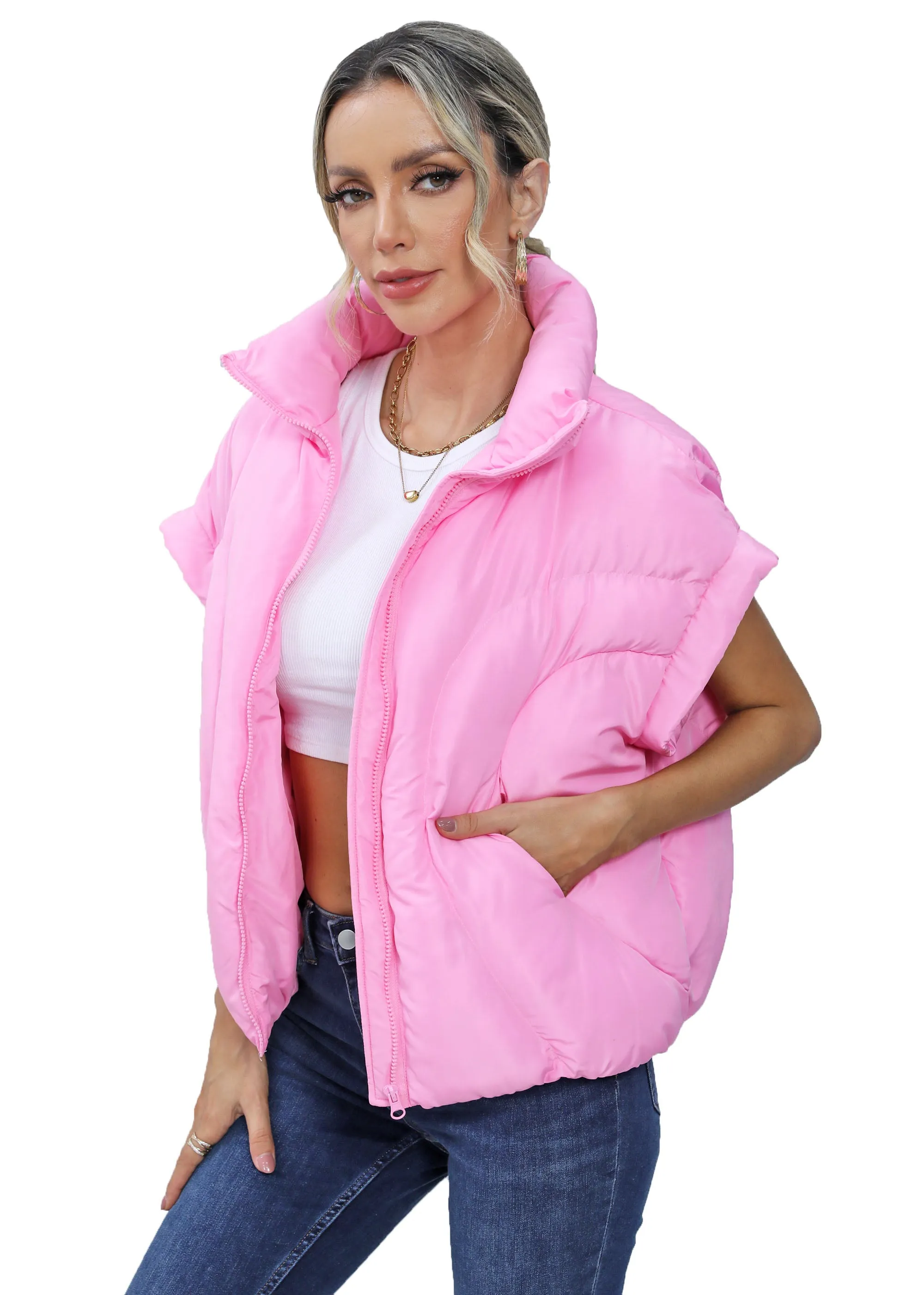 Roffe Quilted Puffer Vest