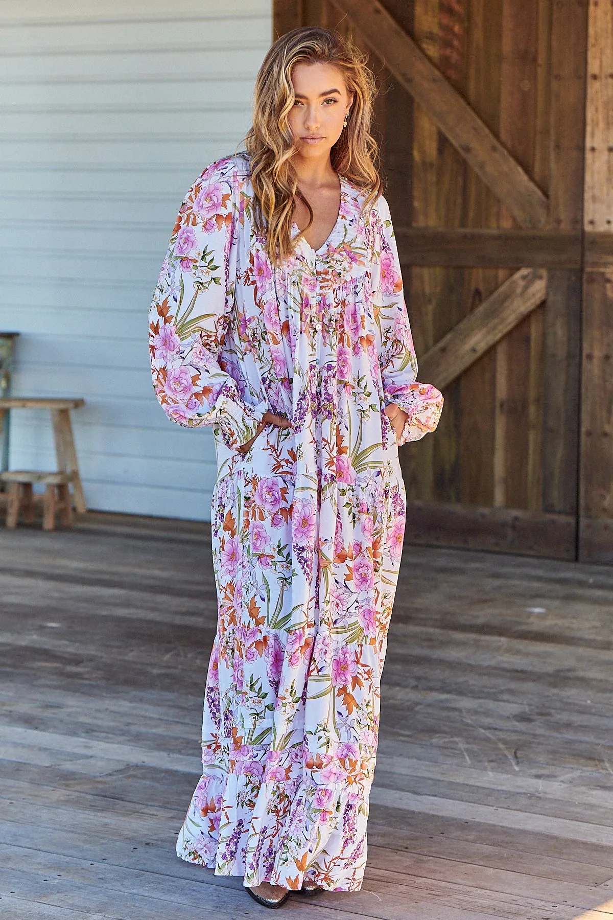 Rosalie  Maxi - White Acadia