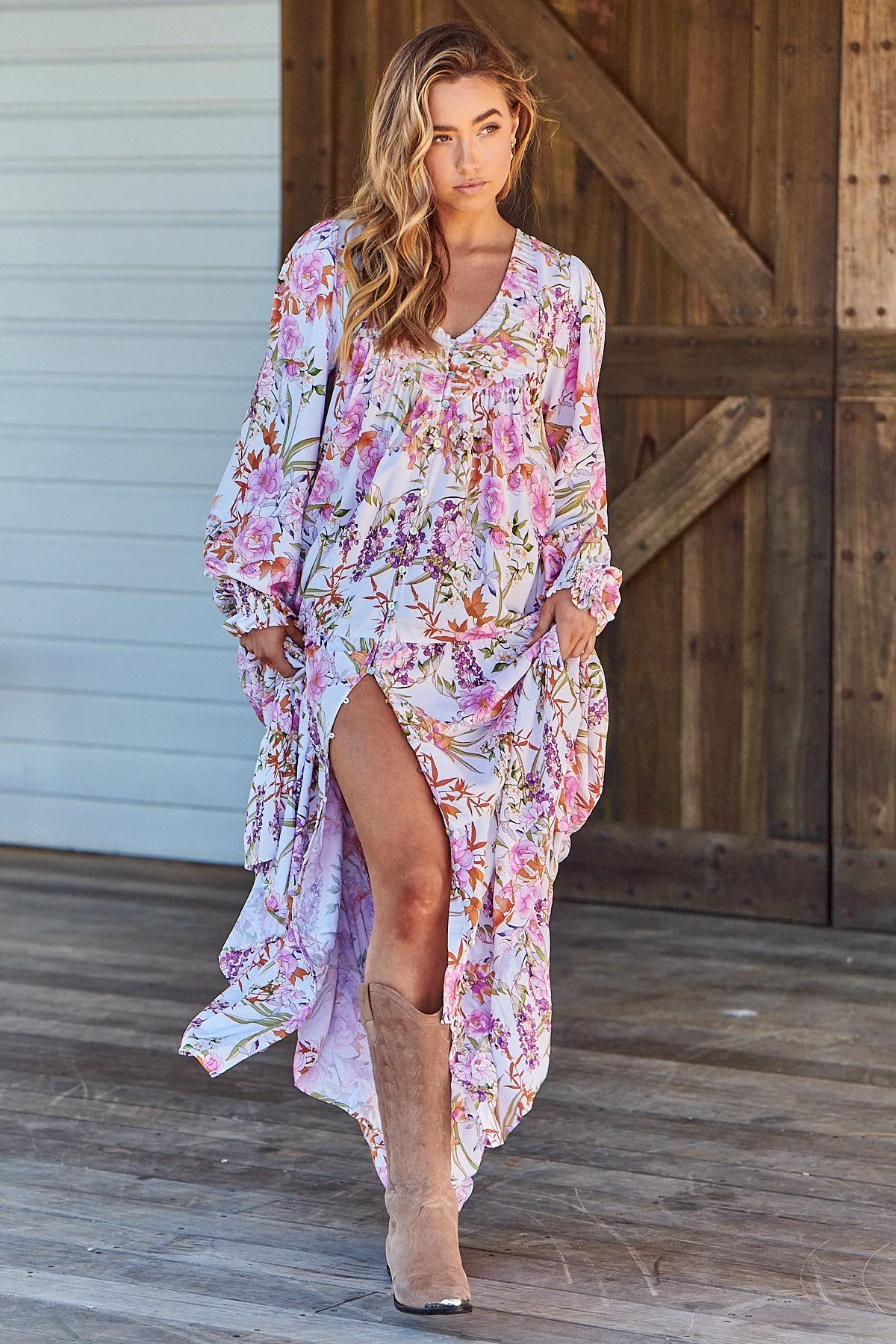 Rosalie  Maxi - White Acadia