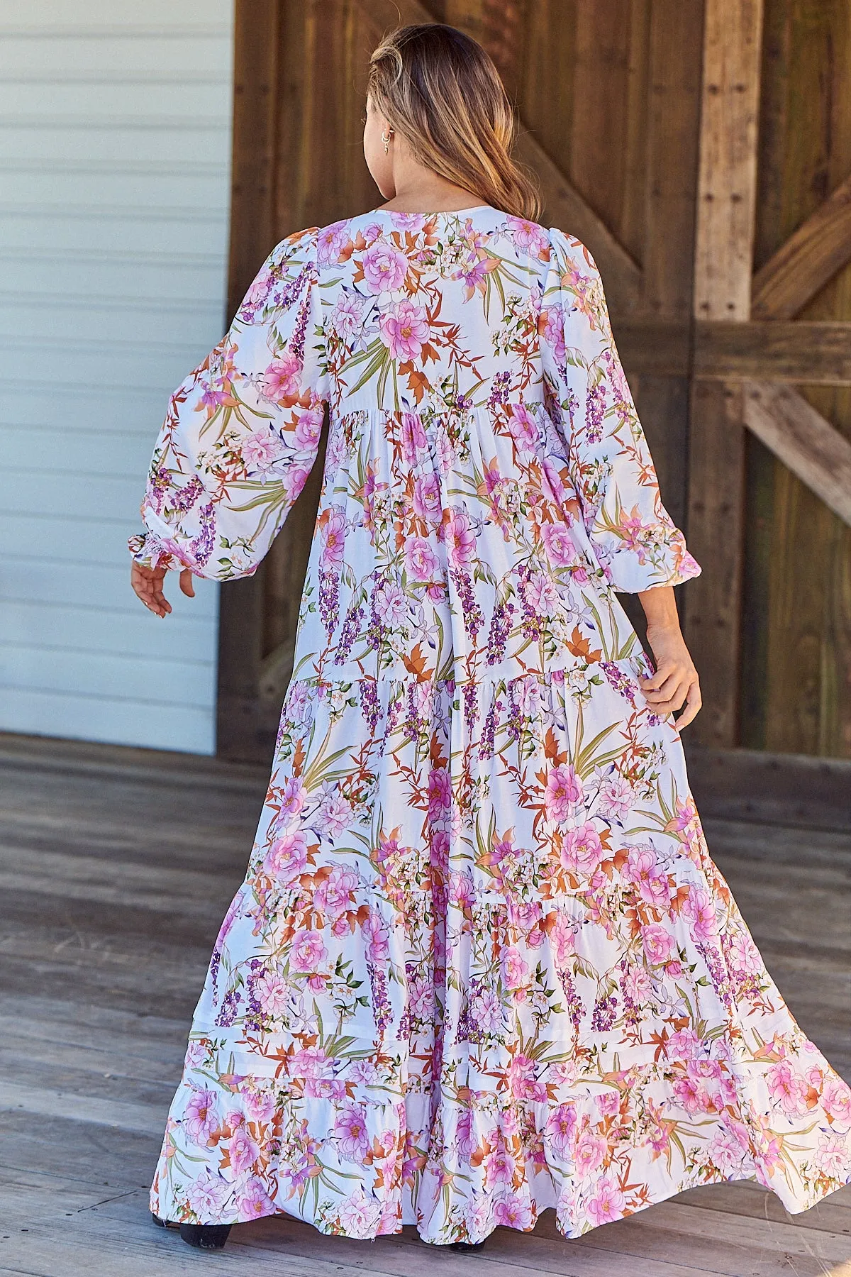 Rosalie  Maxi - White Acadia