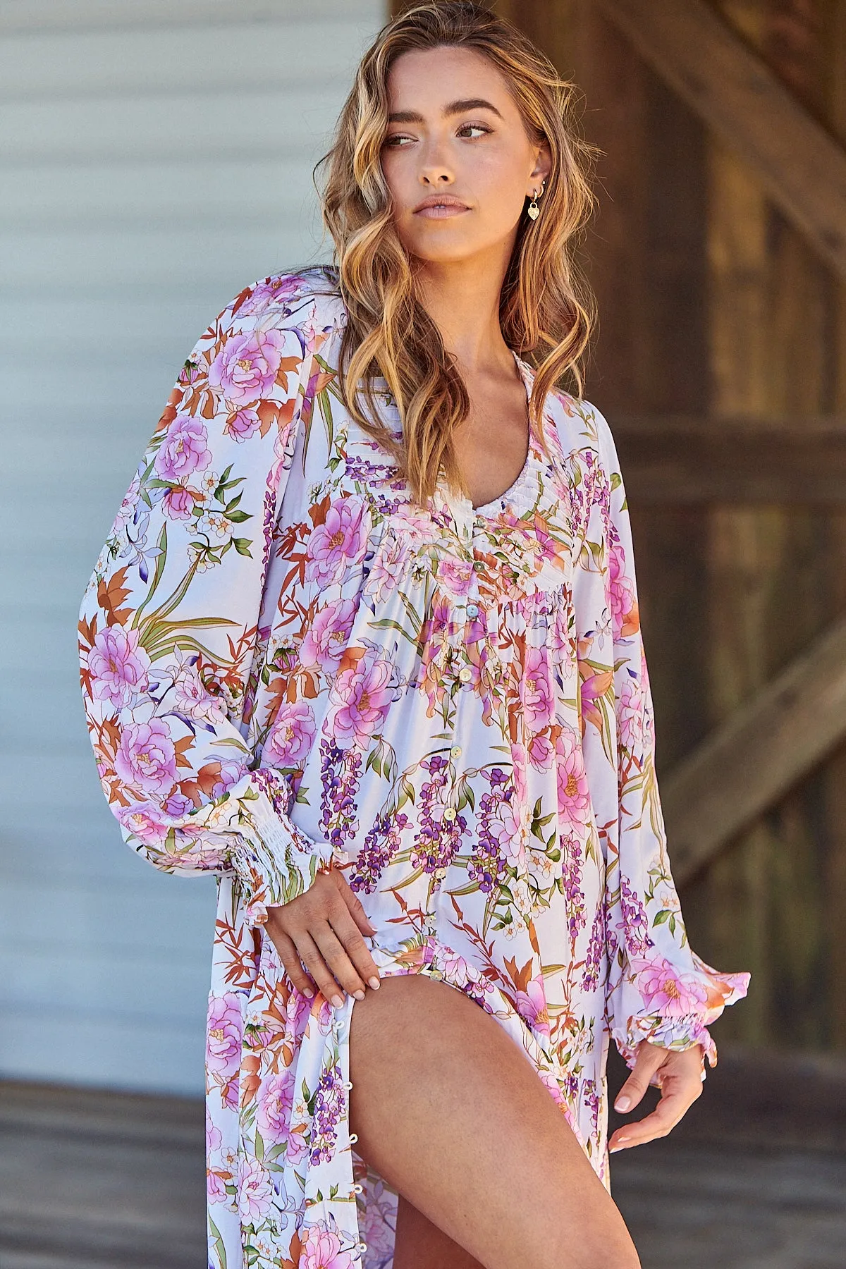 Rosalie  Maxi - White Acadia