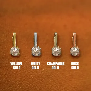 Rose Cut Diamond Charm