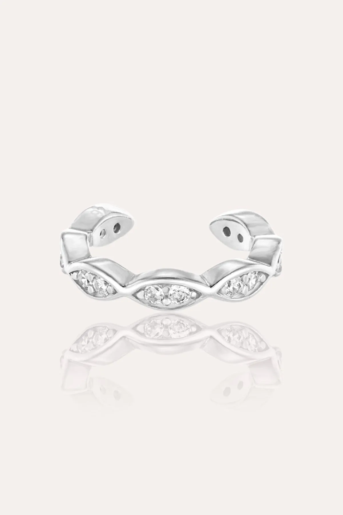 Ruth Ear Cuff (Silver)