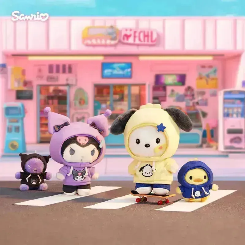 Sanrio Citywalk Series Plush Keychain and Brooch