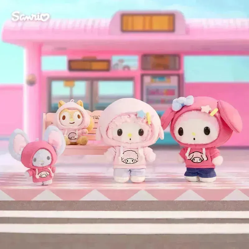 Sanrio Citywalk Series Plush Keychain and Brooch