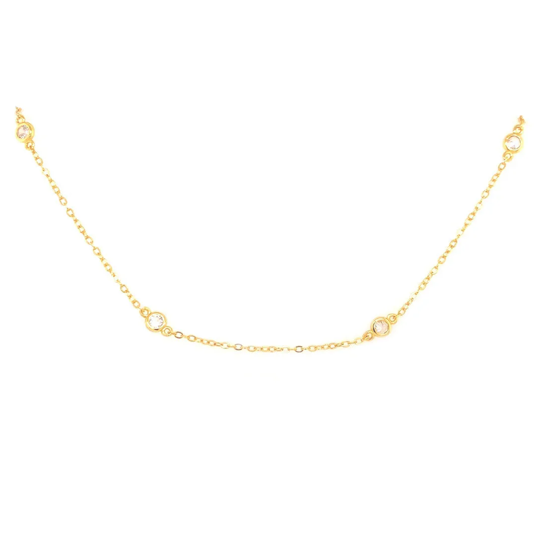 Sasha Station Necklace