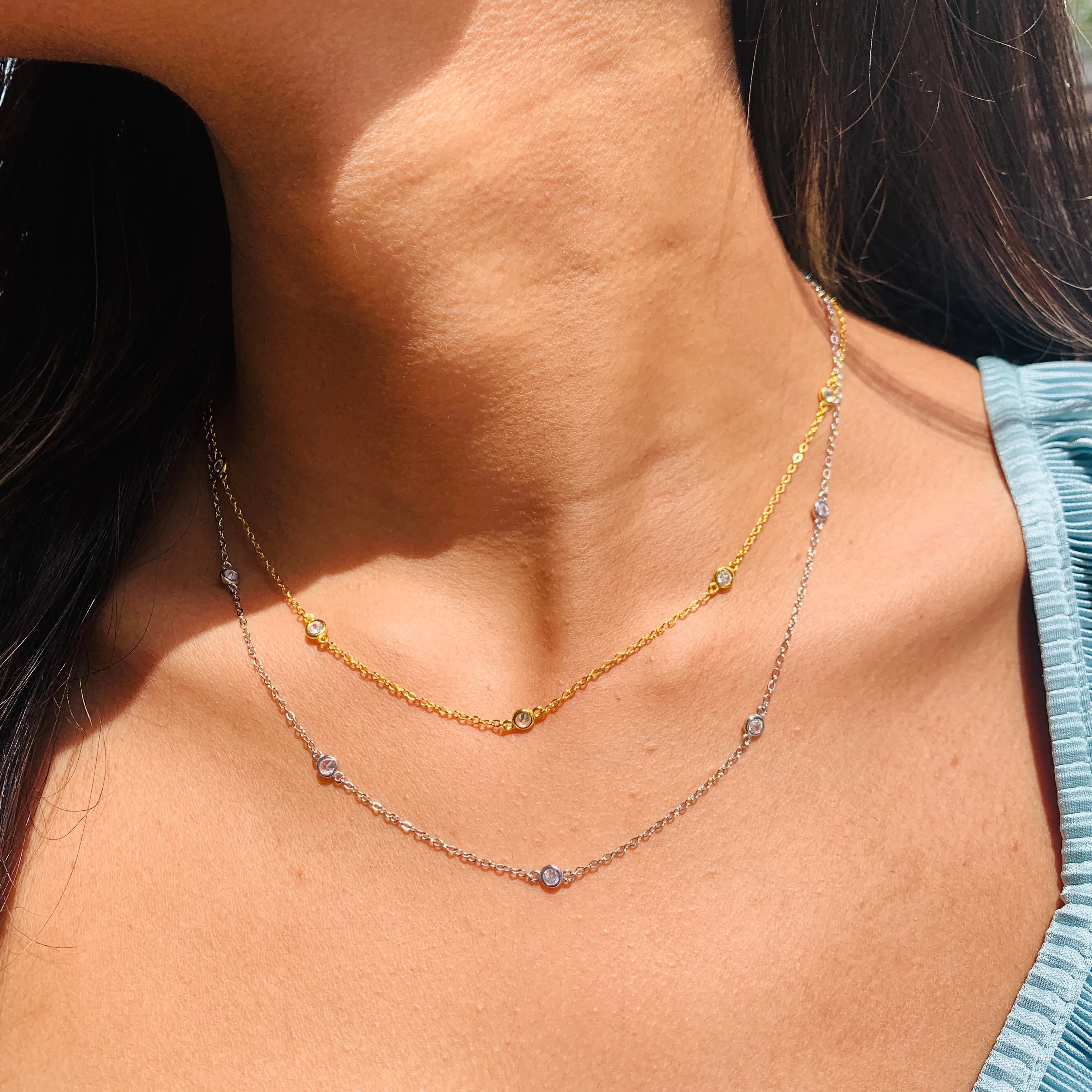 Sasha Station Necklace