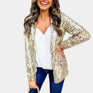 Sequin Blazer | Sparkling | Elegant and Chic