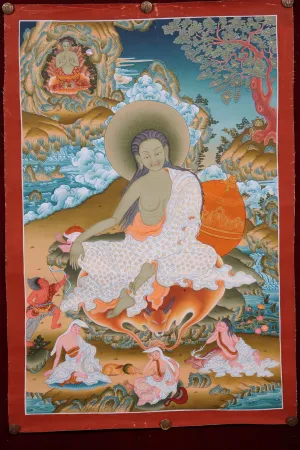 Serene White Tara Thangka