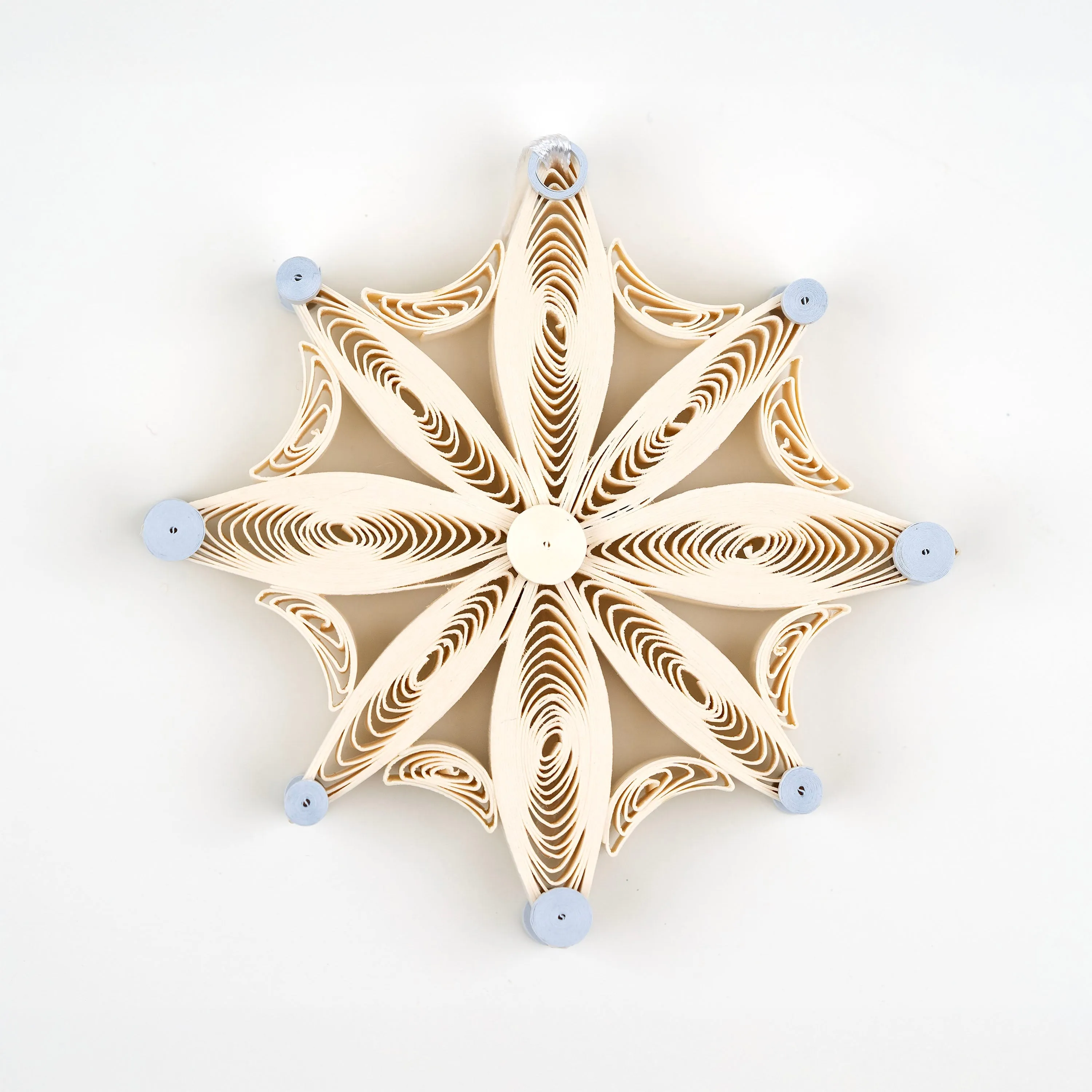 Snowflake 2D Ornament - Single