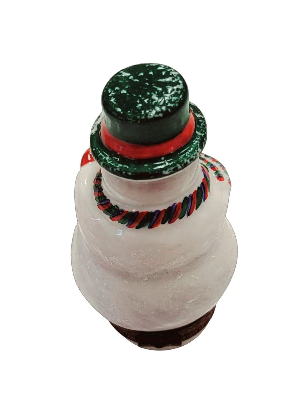 Snowman with Green Lantern