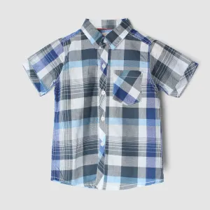 Sober Multi Themed Stylish Boys Casual Shirt