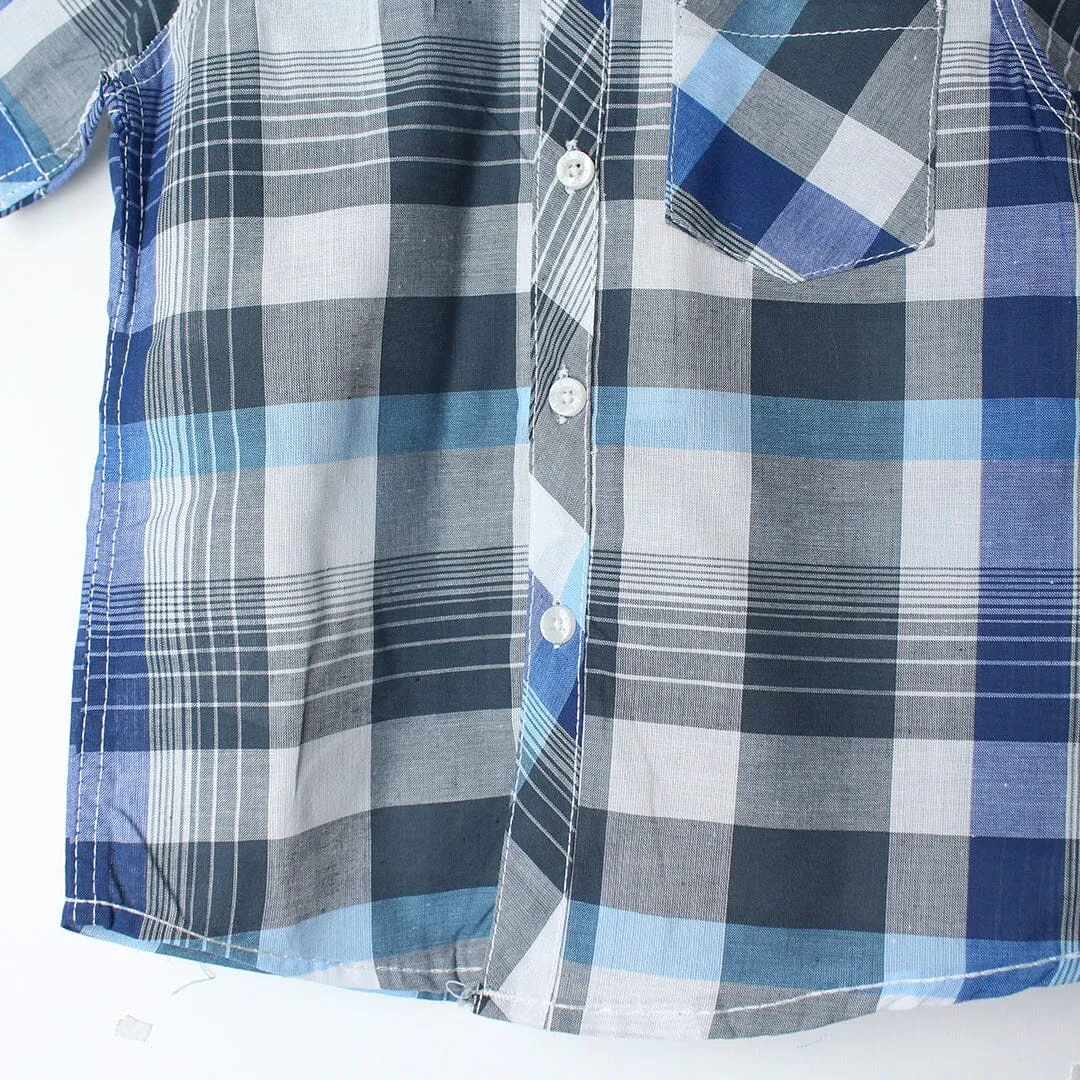 Sober Multi Themed Stylish Boys Casual Shirt