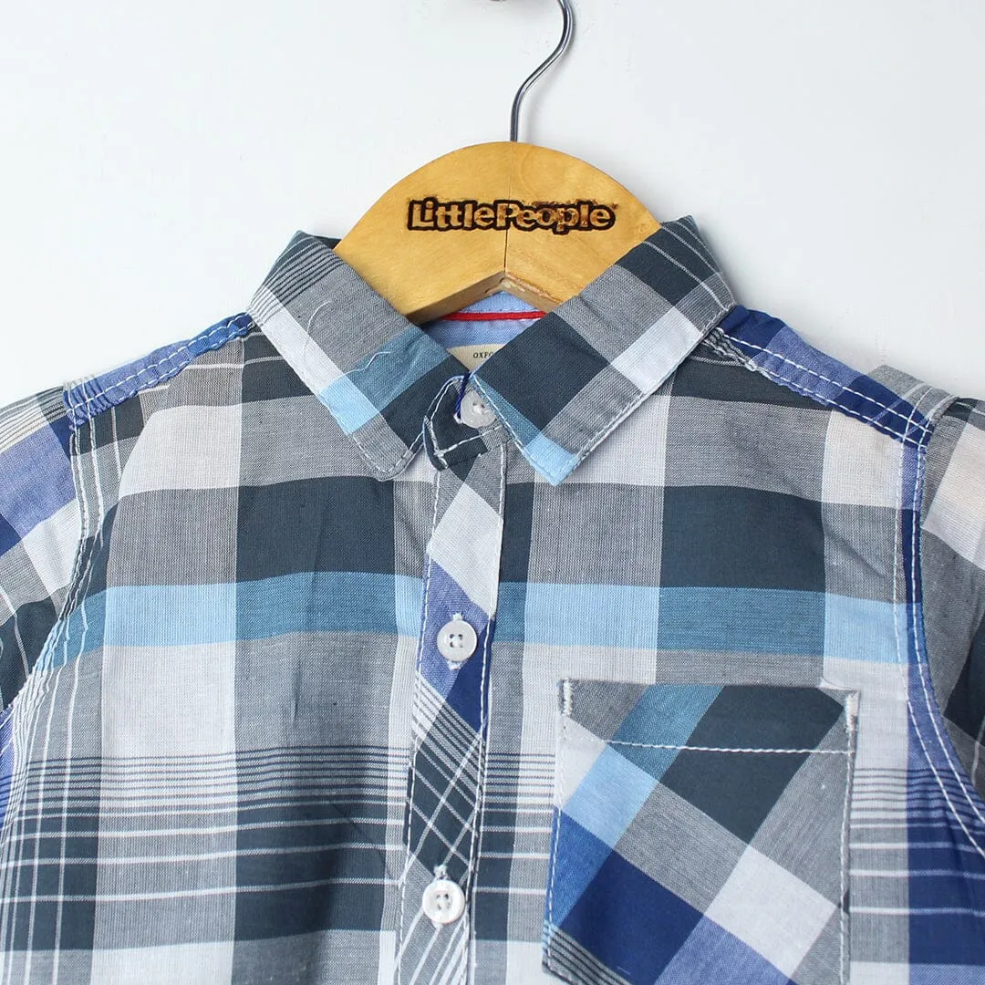 Sober Multi Themed Stylish Boys Casual Shirt