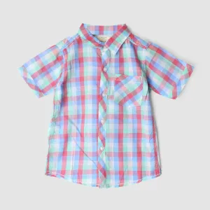 Sober Multi Themed Stylish Boys Casual Shirt