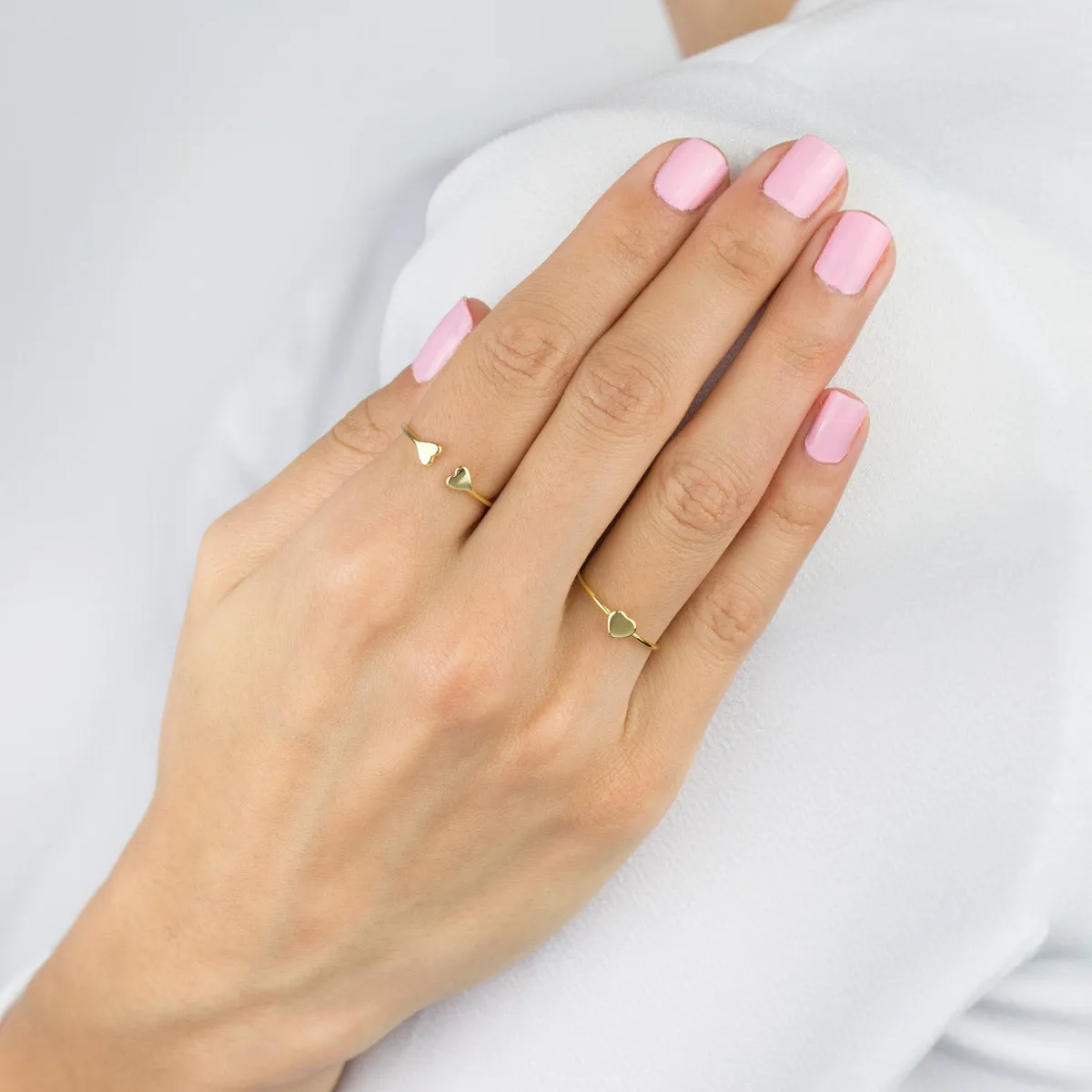 Solid Heart Ring