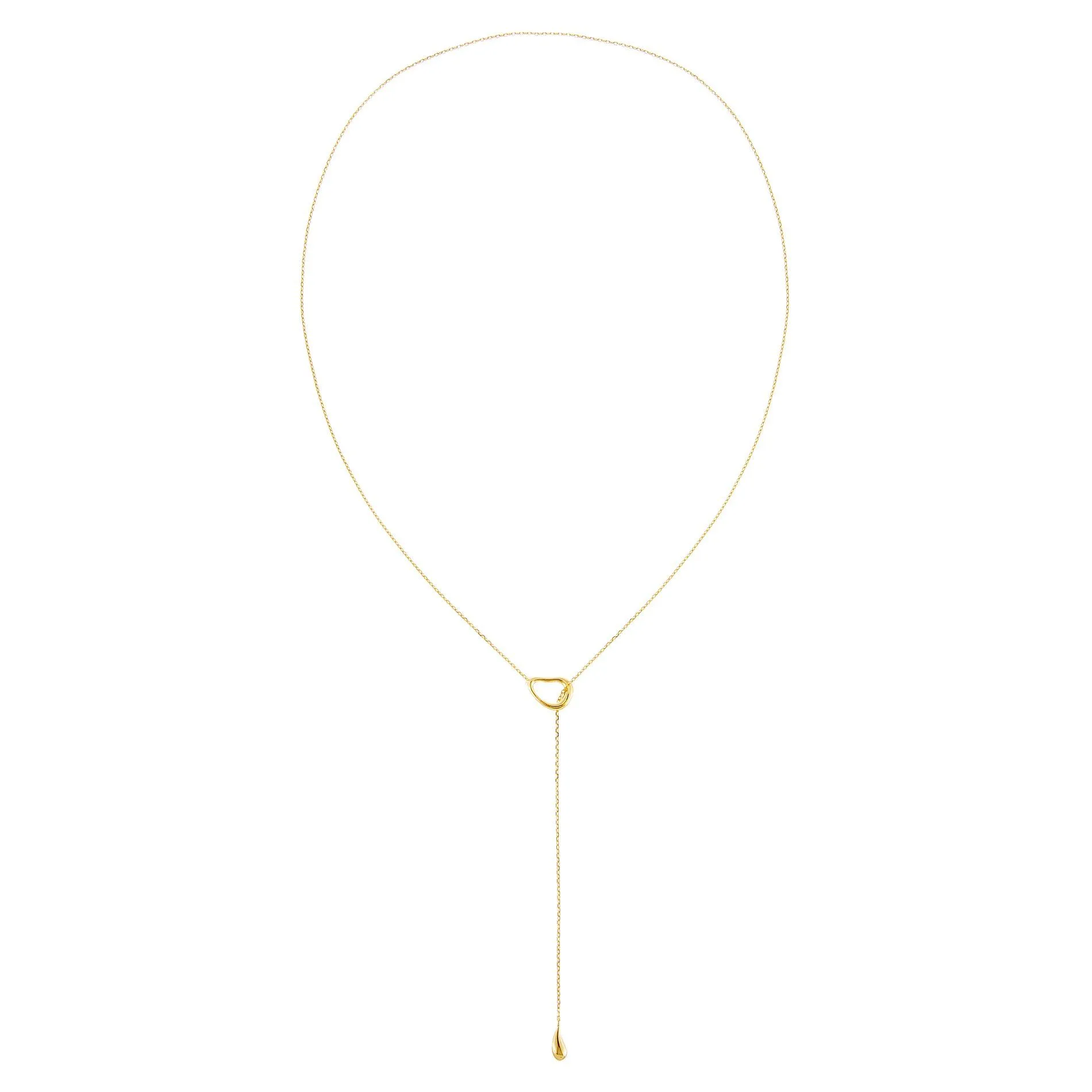 Solid Teardrop Toggle Lariat