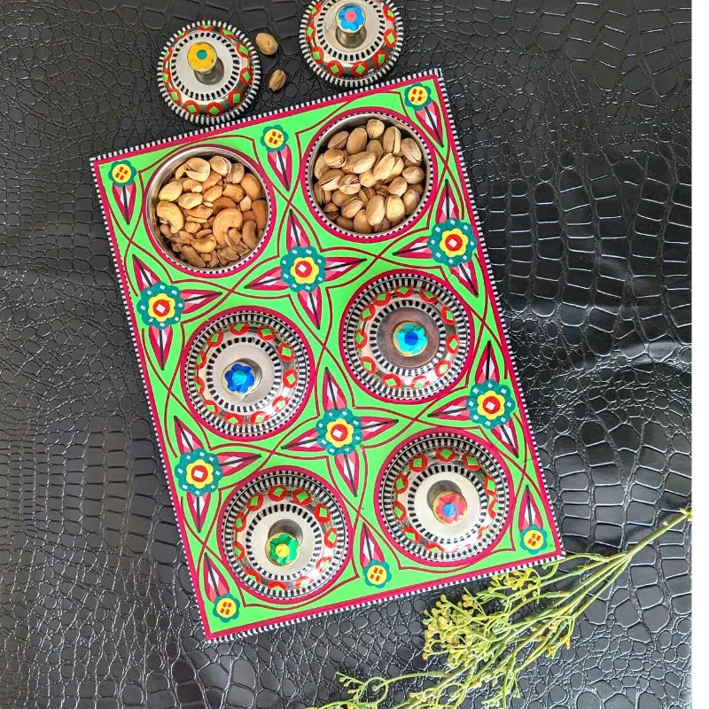 Sparkling Green Multi Purpose Tray