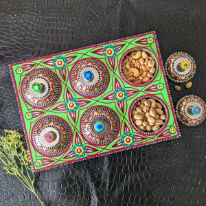 Sparkling Green Multi Purpose Tray