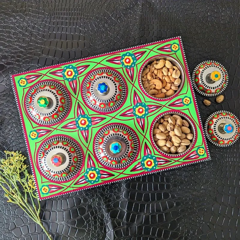 Sparkling Green Multi Purpose Tray
