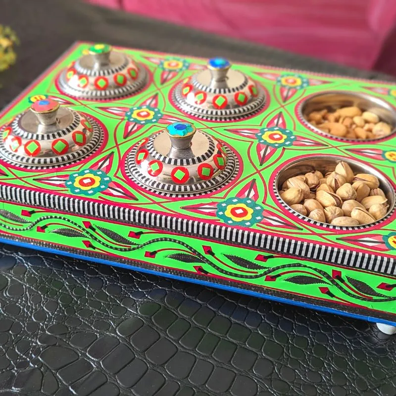 Sparkling Green Multi Purpose Tray