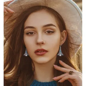 Sparkling Shuttle Earrings