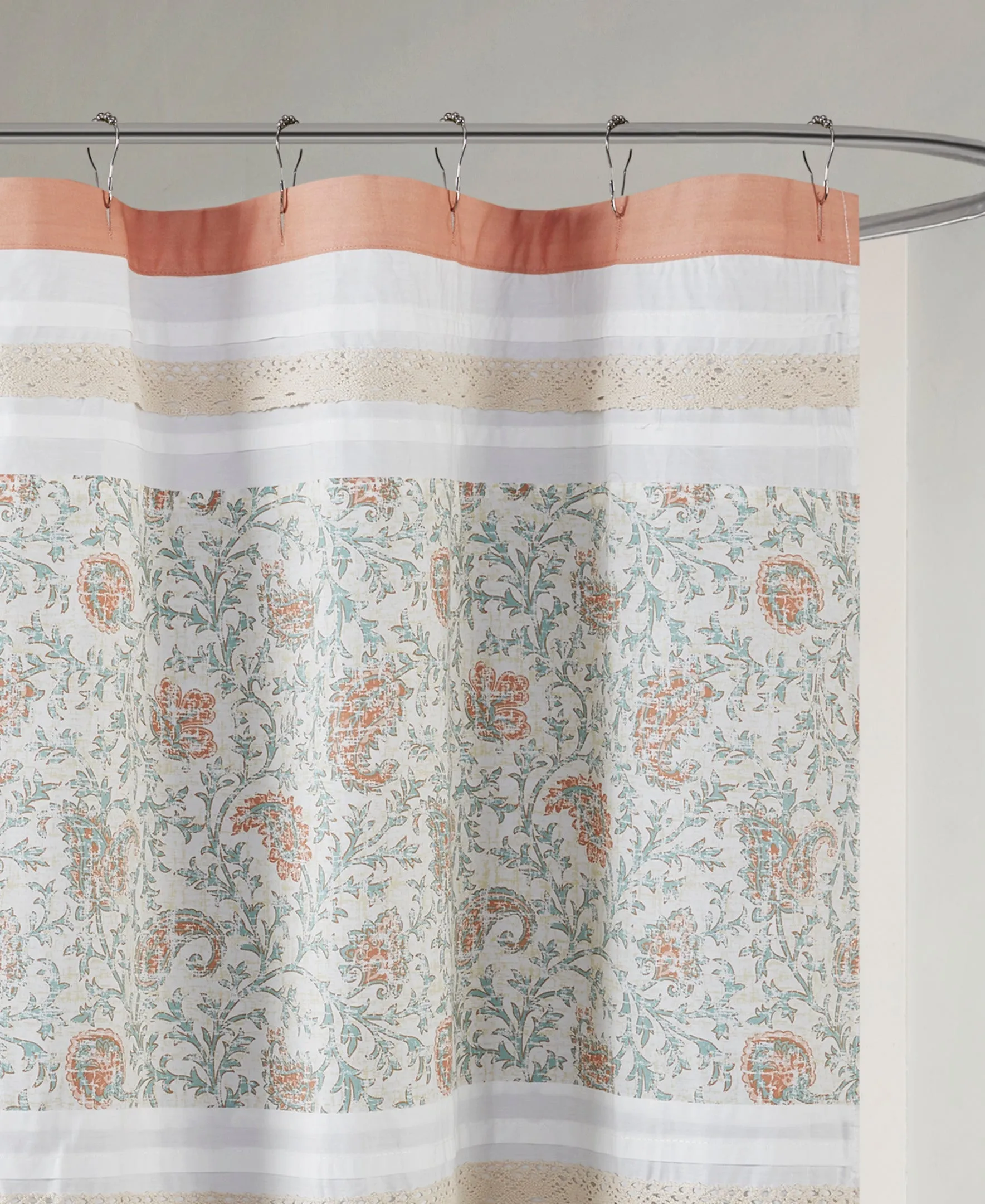 Stella Cotton Shower Curtain