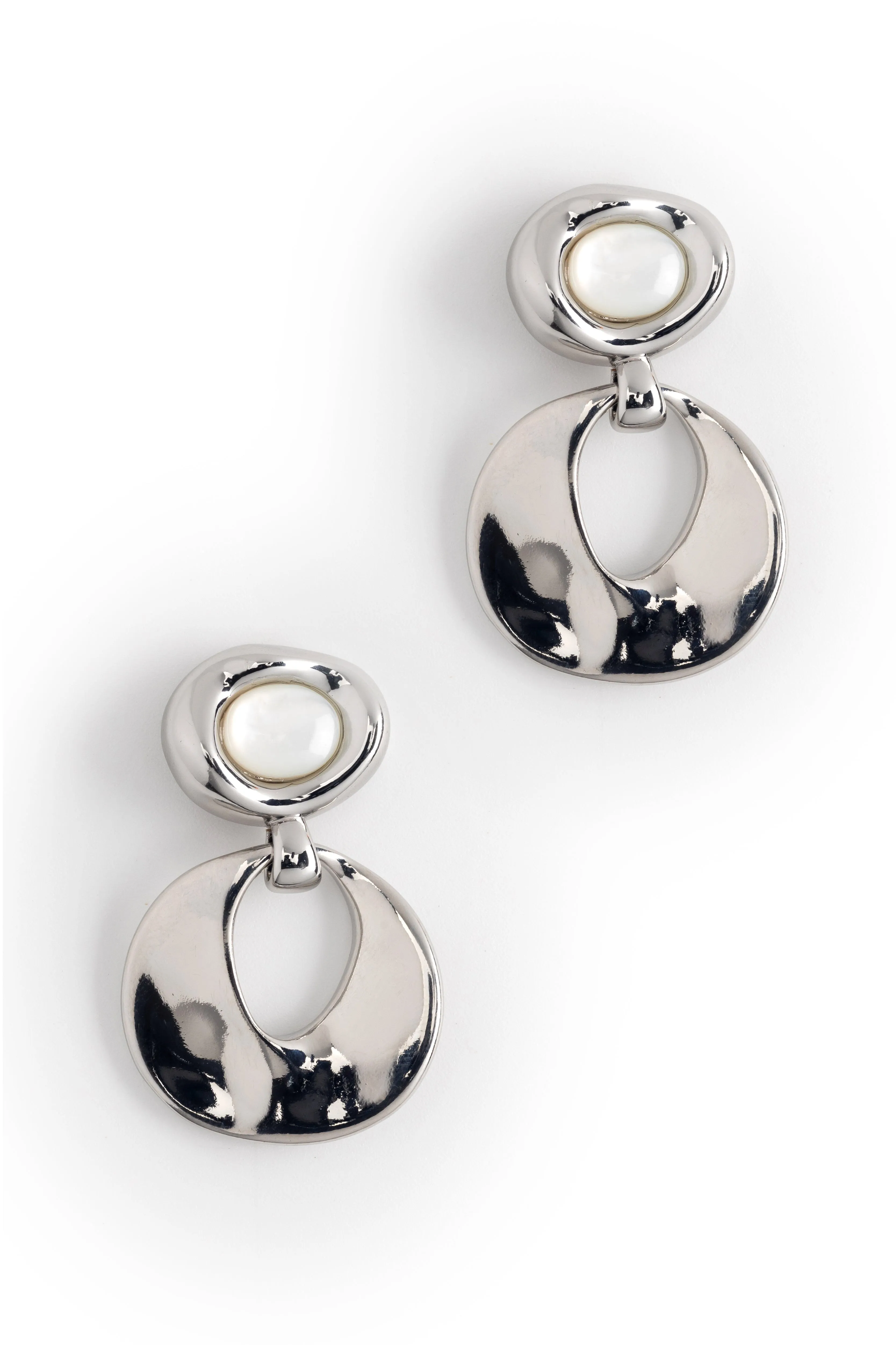 Sterling Rhodium Earrings