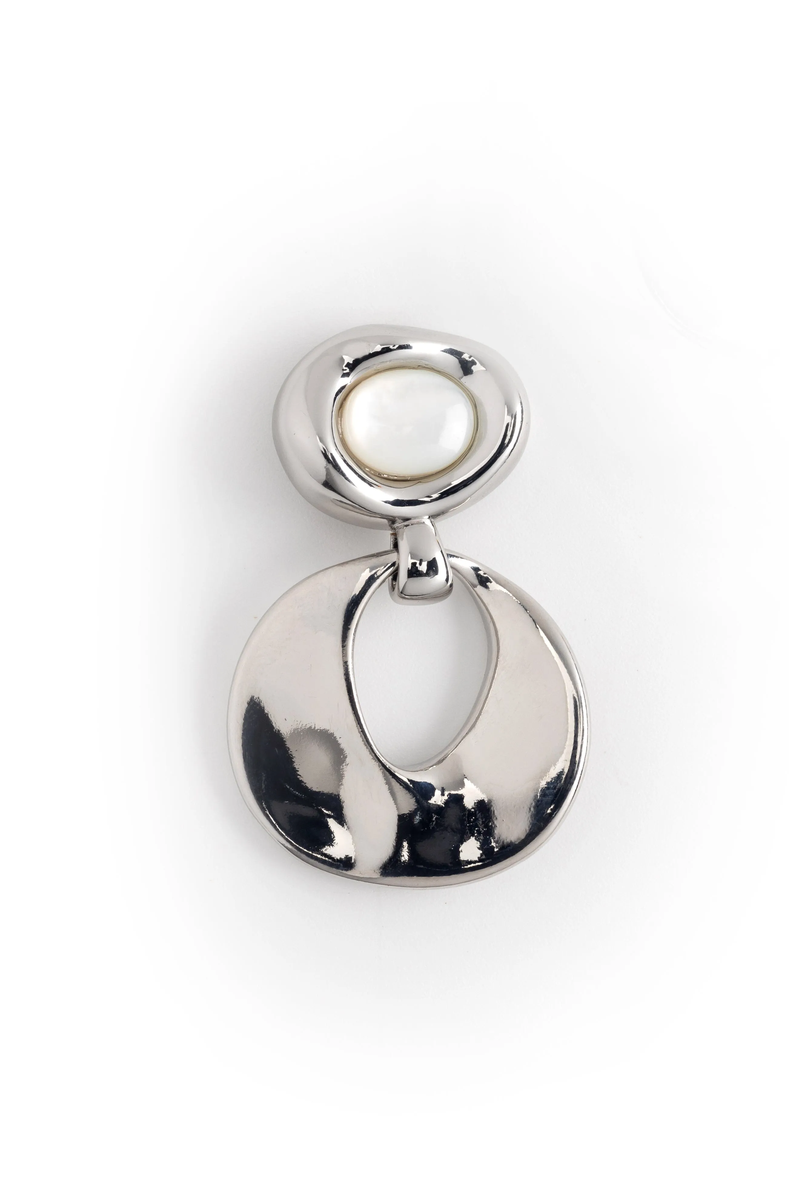 Sterling Rhodium Earrings