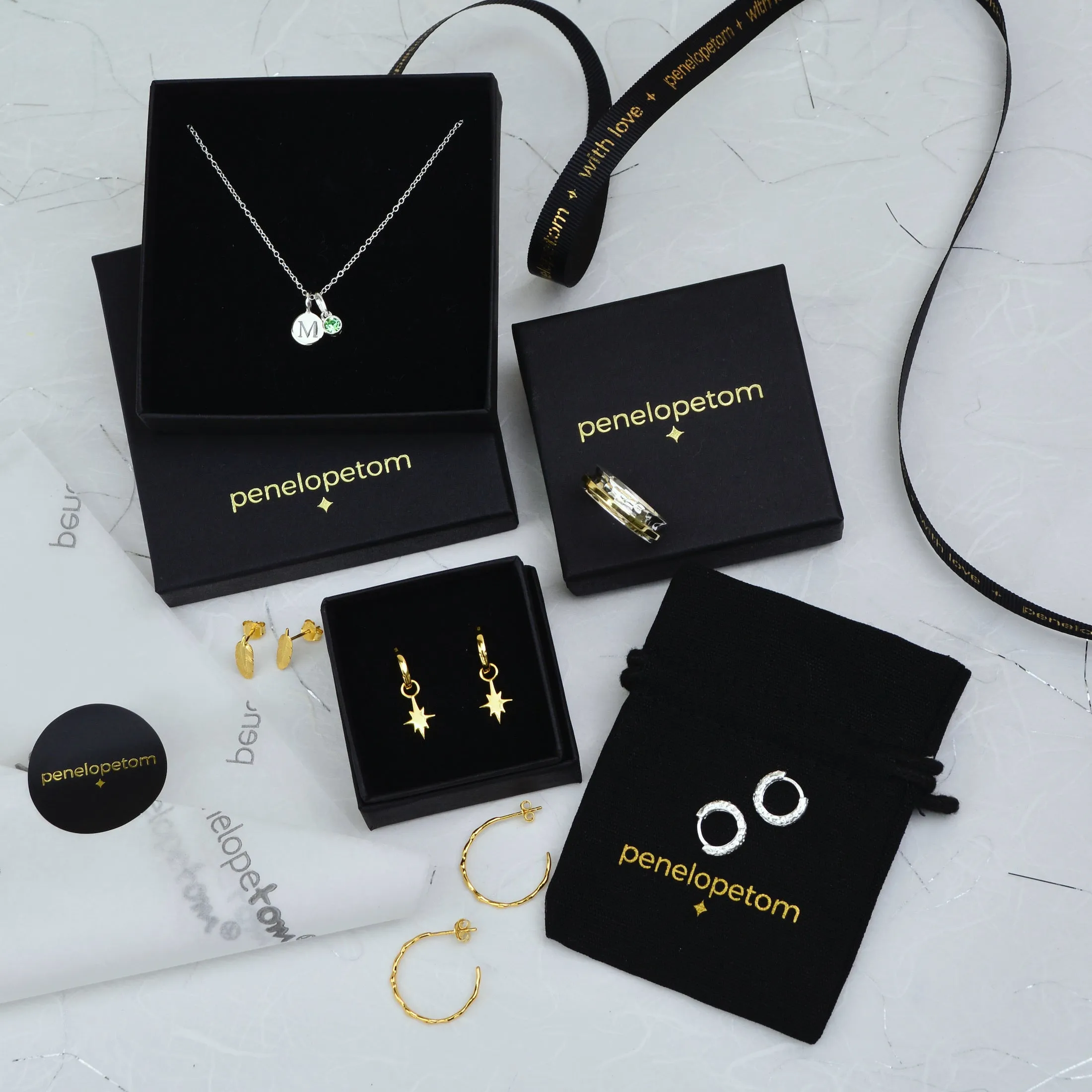Sterling Silver Drop Earrings with charm of your choice