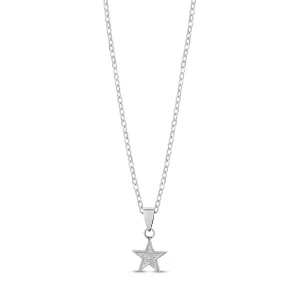 Stone-Set Star Pendant