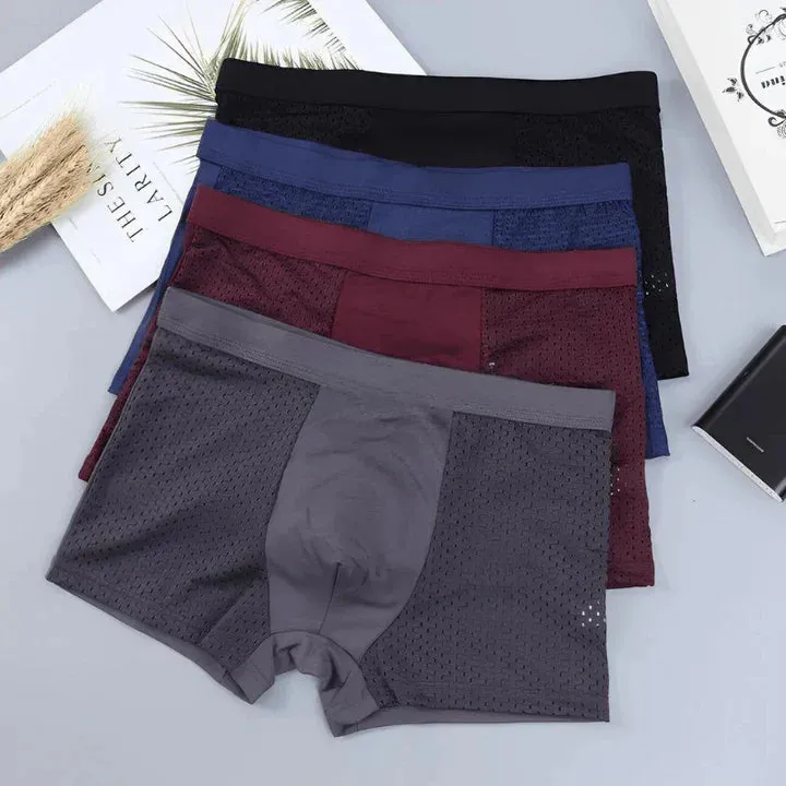 Stylish Bamboo Boxer Shorts Set in Trendy Colors